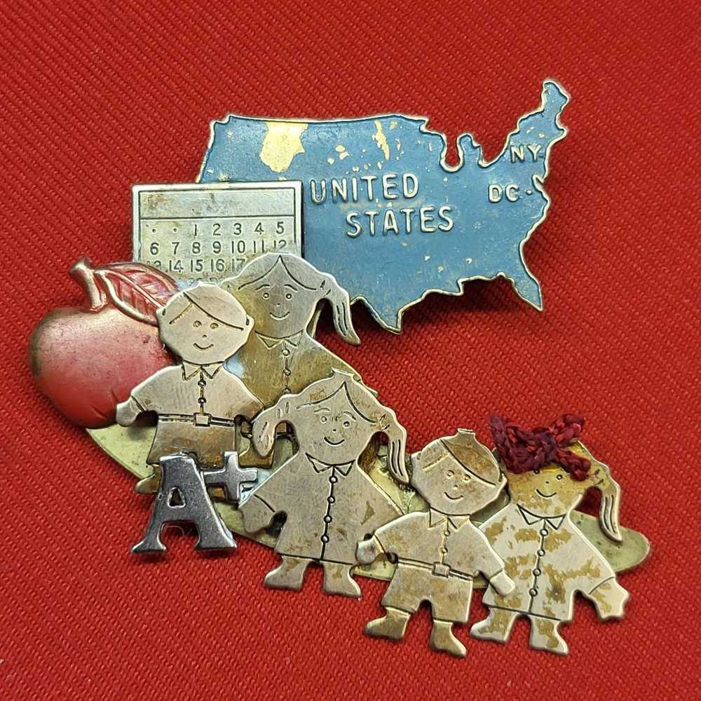 Vtg United States Map Calendar - L 65b3835d046d747d243660b2 